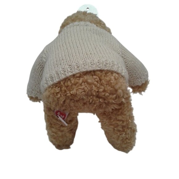 Baby Curly Attic Treasure USA sweater Teddy Bear Stuffed Animal - Picture 5 of 9